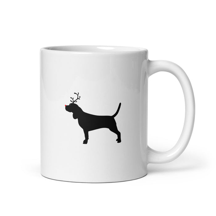 "The Red-Nosed Beagle" Mug