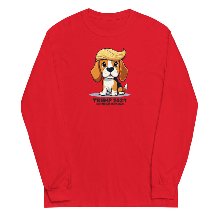 Beagle Trump Long Sleeve Shirt