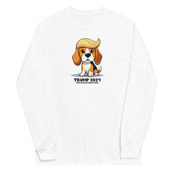 Beagle Trump Long Sleeve Shirt