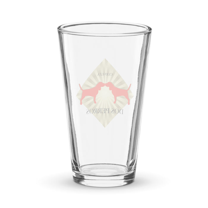 Dos Perros Pint Glass