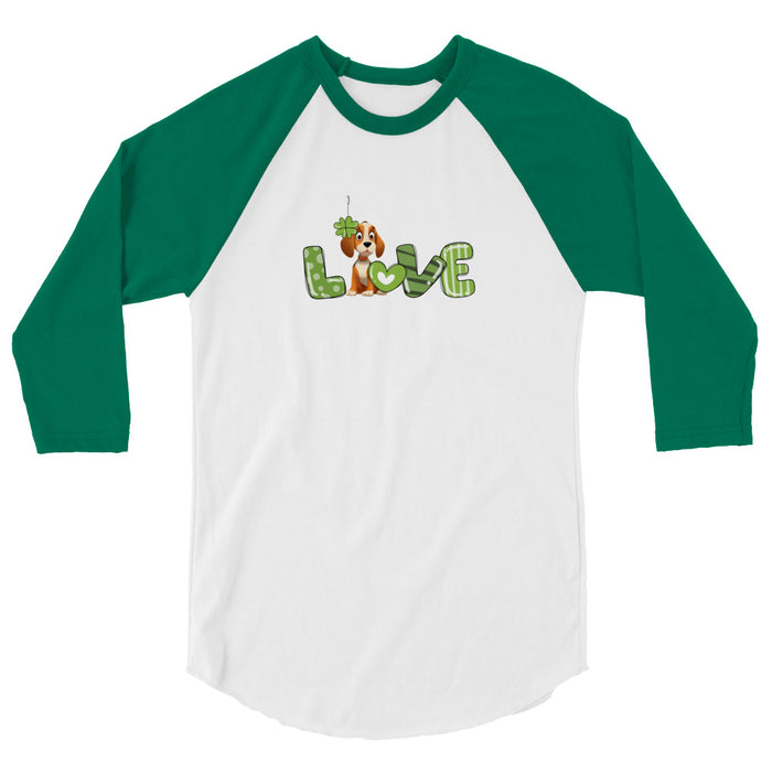 4-Leaf Love 3/4 sleeve shirt