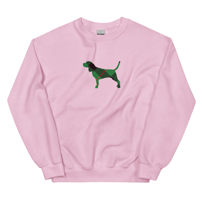 "Plaid" Beagle Sweatshirt
