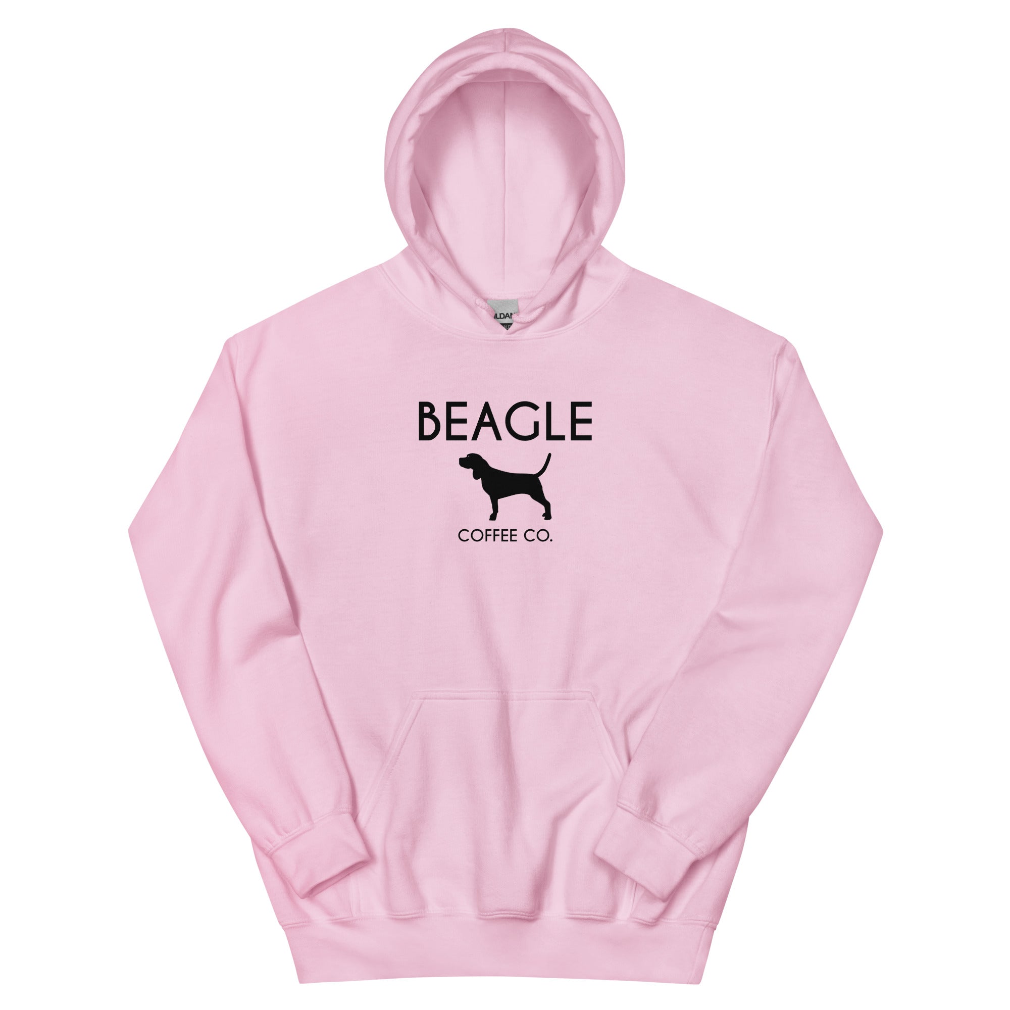 ★HOODHOOD★ beagle logo hood gray New Style Logo Zip Hoodie Gunmetal Heather